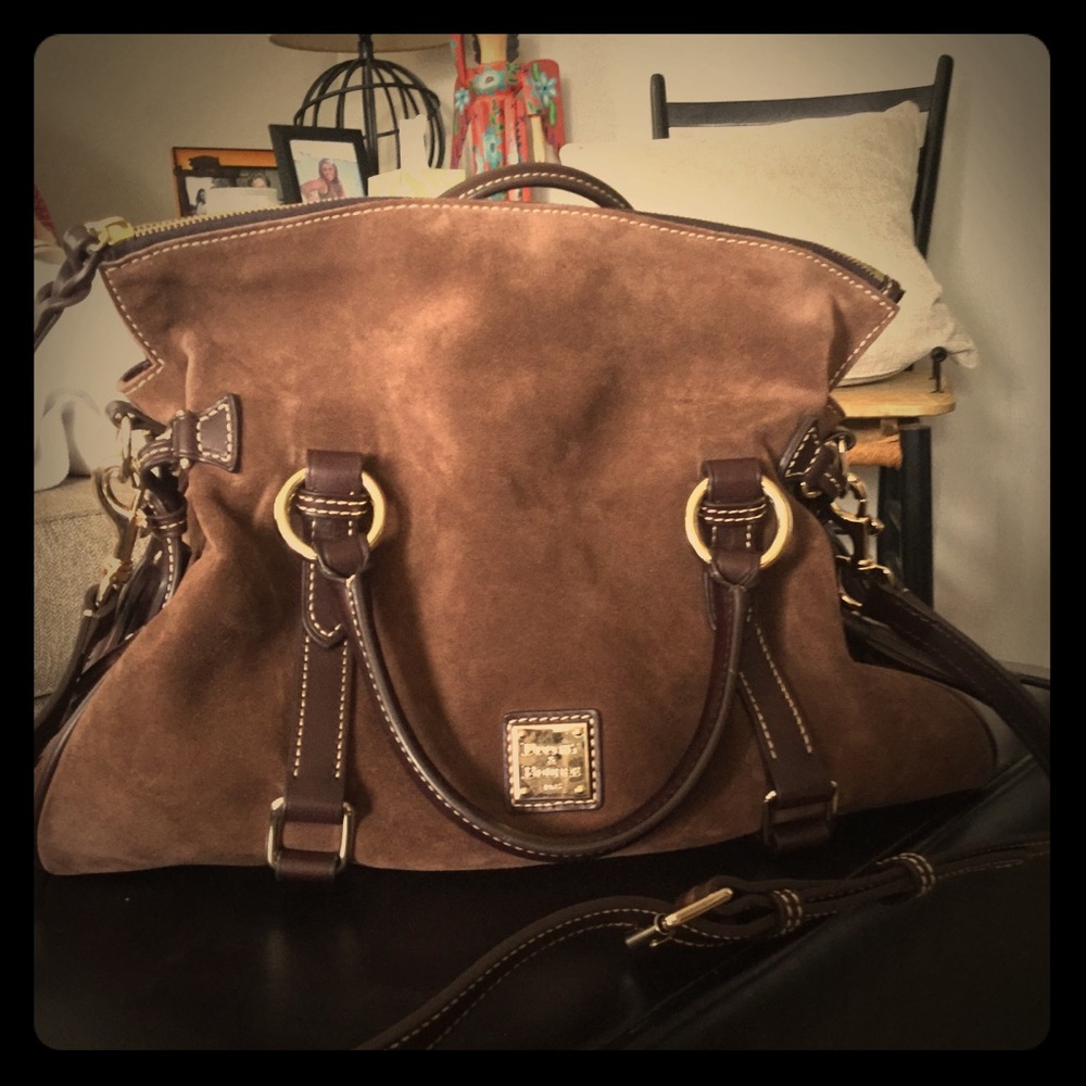 Dooney and Burke Suede bag